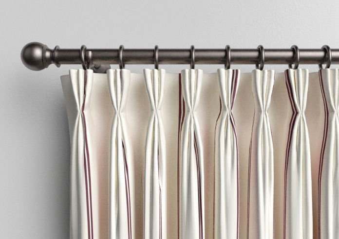 The British Stripe Co. Victoria, London No.1 - Made to Measure Curtains - Image 11